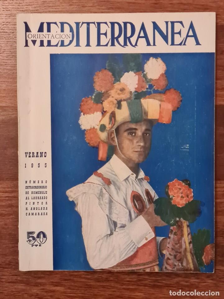Coleccionismo de revistas y peri&oacute;dicos: ORIENTACI&Oacute;N MEDITERR&Aacute;NEA. N&ordm; 12. ART&Iacute;CULOS SOBRE ALAYOR Y CIUDADELA. 1955 (MENORCA 2.8)