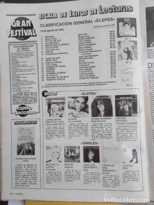 Coleccionismo de Revistas y Peri&oacute;dicos: ESCALA DE EXITOS RAFAELLA CARRA MECANO