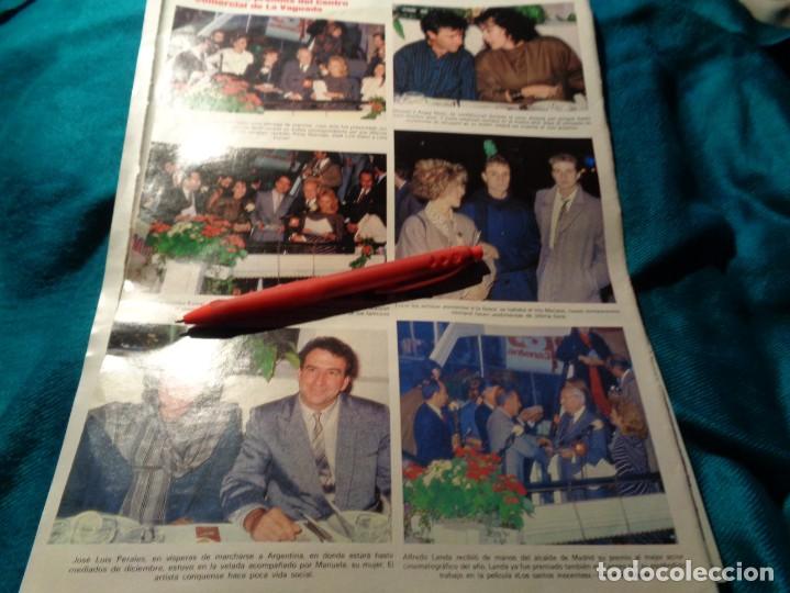 Coleccionismo de Revistas y Peri&oacute;dicos: RECORTE : MECANO, MASSIEL, EN ENTREGA DE PREMIOS. SEMANA, DCMBRE 1984(#)