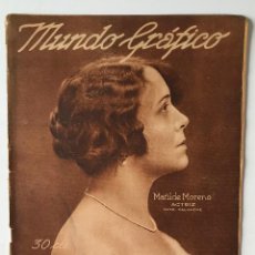 Coleccionismo de Revistas y Periódicos: REVISTA MUNDO GRÁFICO Nº 582. AÑO 1922.