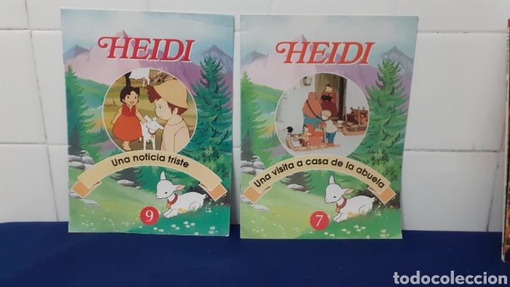 Coleccionismo de Revistas y Peri&oacute;dicos: HEIDI 2 NUMEROS UNA NOTICIA TRISTE Y UNA VISITA A CASA DE LA ABUELA, EDITA RBA