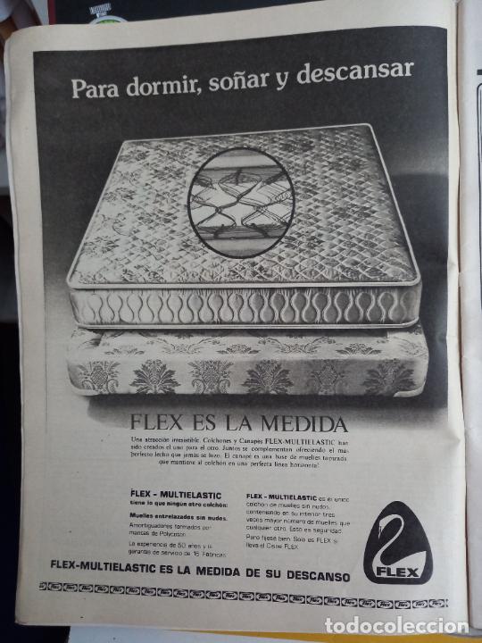 Coleccionismo de Revistas y Peri&oacute;dicos: ANUNCIO COLCHON FLEX