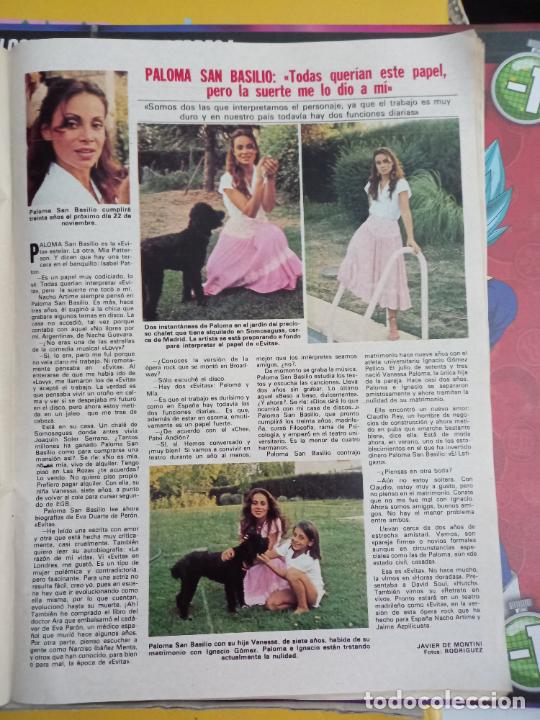 Collection Magazines and Newspapers: PALOMA SAN BASILIO EVITA