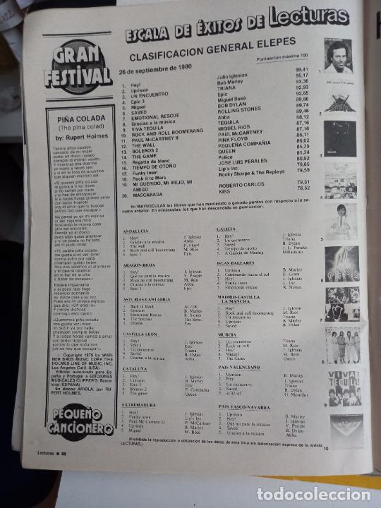 Coleccionismo de Revistas y Peri&oacute;dicos: ESCALA DE EXITOS MTEQUILA TRIANA JULIO IGLESIAS