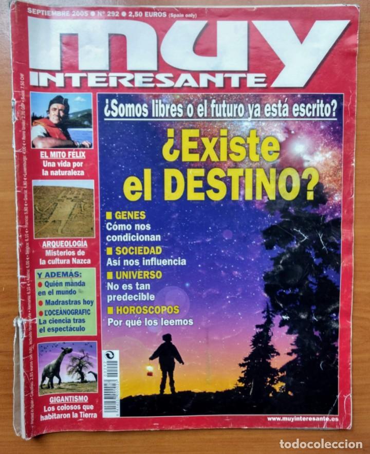 Collectionnisme de Revues et Journaux: REVISTA MUY INTERESANTE - N&ordm; 292 - SEPTIEMBRE 2005 - EXISTE EL DESTINO - GENES - UNIVERSO - SOCIEDAD