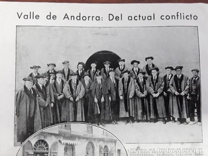 Collection Magazines and Newspapers: CONSEJO DE LOS VALLES DE ANDORRA VILANUEVA Y GELTRU CABA&Ntilde;ES MOYA FRANCISCO VI&Ntilde;AS BADALONA 1933