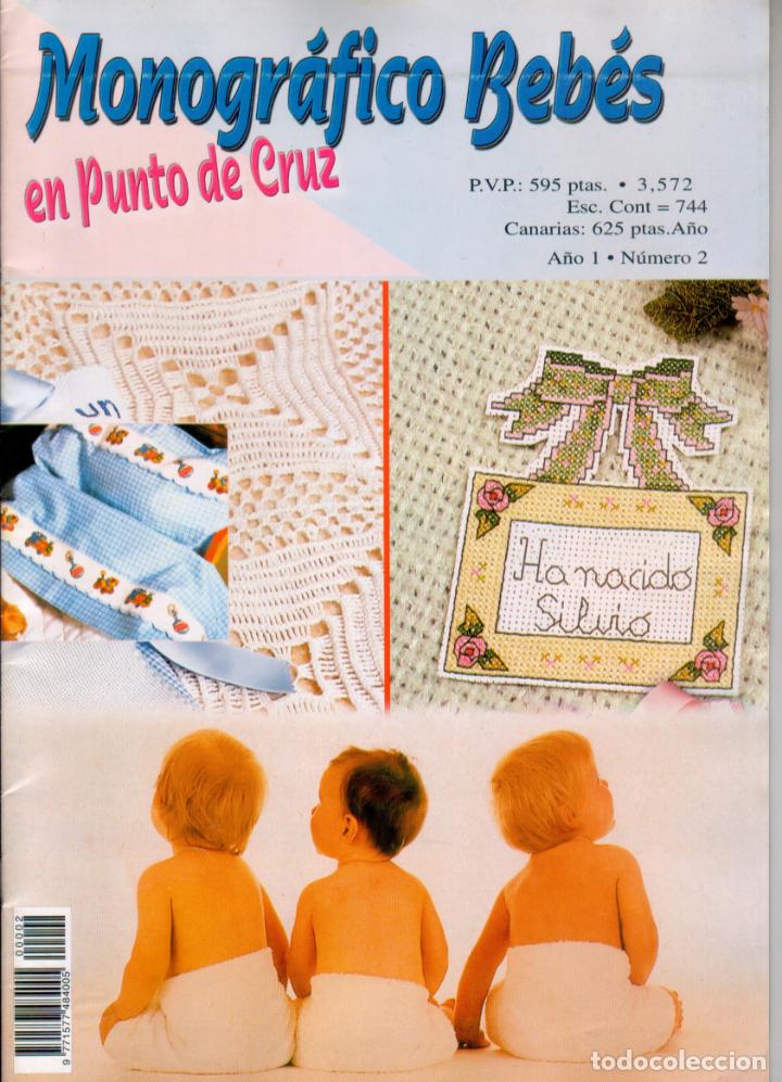 Coleccionismo de Revistas y Periódicos: MONOGRAFICO BEBES EN PUNTOS DE CRUZ - CON PATRONES - Foto 1 - 302652978