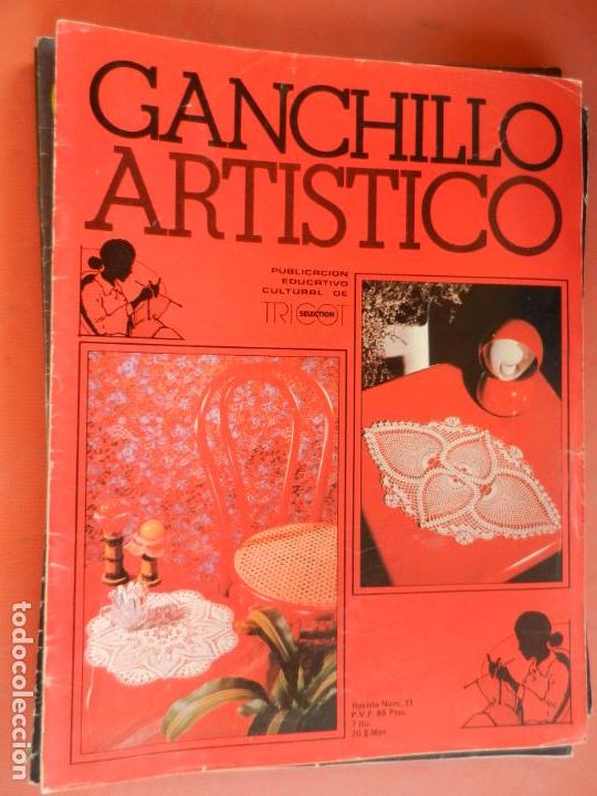 Coleccionismo de Revistas y Peri&oacute;dicos: GANCHILLO ARTISTICO REVISTA N&ordm; 31 -TRICOT SELECTION