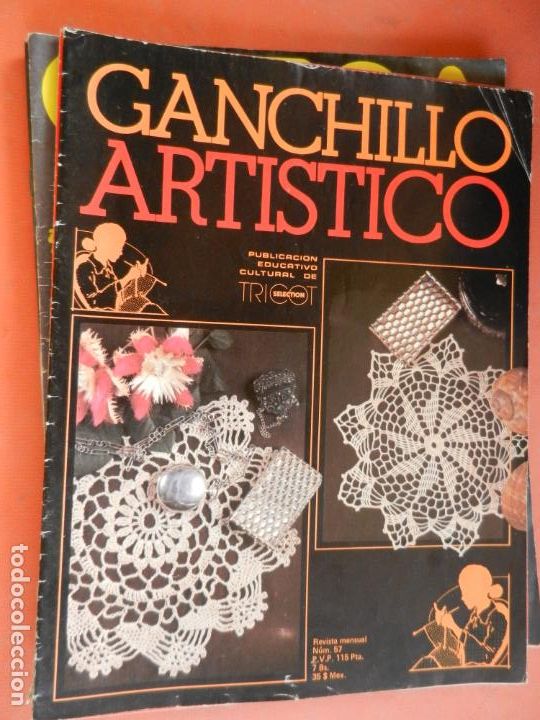 Coleccionismo de Revistas y Peri&oacute;dicos: GANCHILLO ARTISTICO REVISTA N&ordm; 57 -TRICOT SELECTION