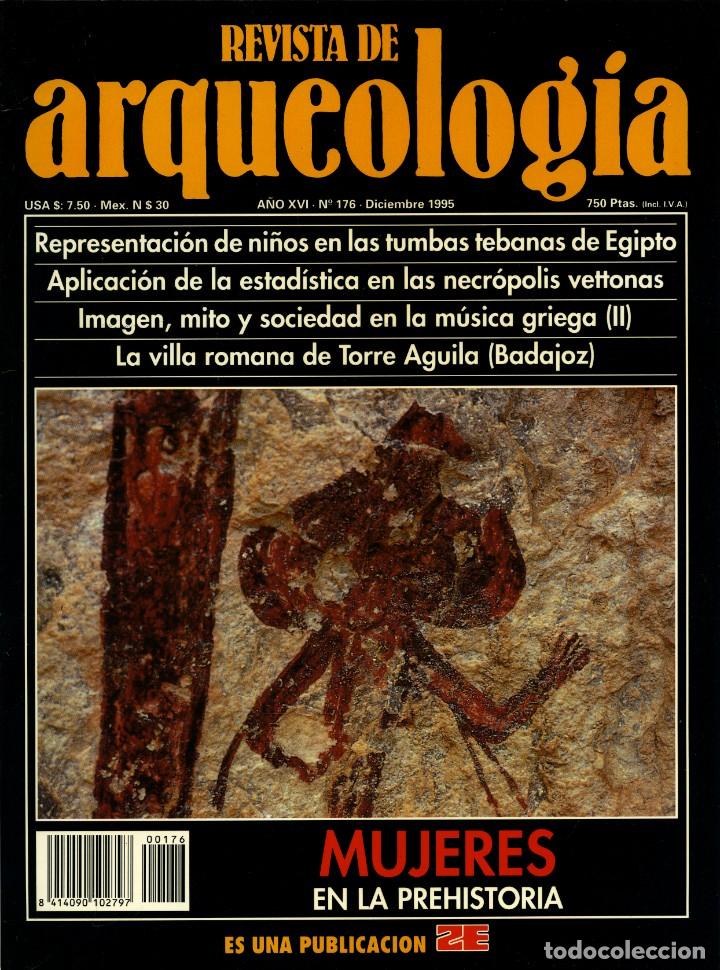 Coleccionismo de Revistas y Peri&oacute;dicos: REVISTA DE ARQUEOLOG&Iacute;A. A&ntilde;o XVI. N&ordm; 176. Diciembre 1995. Mujeres en la Prehistoria. Pp.66