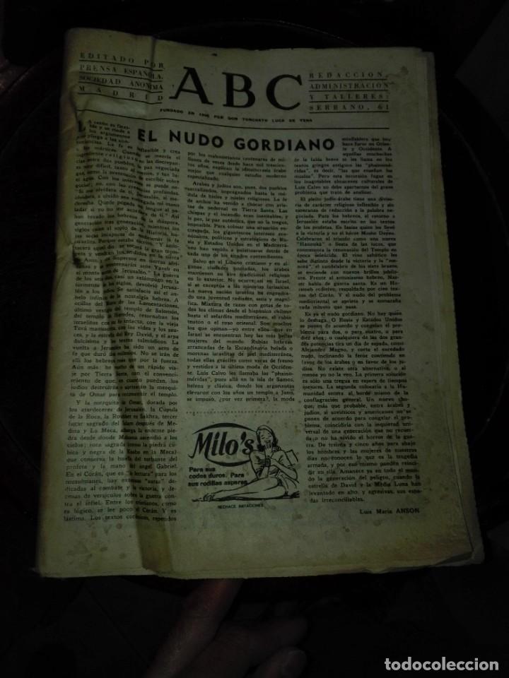 Coleccionismo de Revistas y Peri&oacute;dicos: ABC S&Aacute;BADO 14 de diciembre de 1968 edici&oacute;n de la ma&ntilde;ana