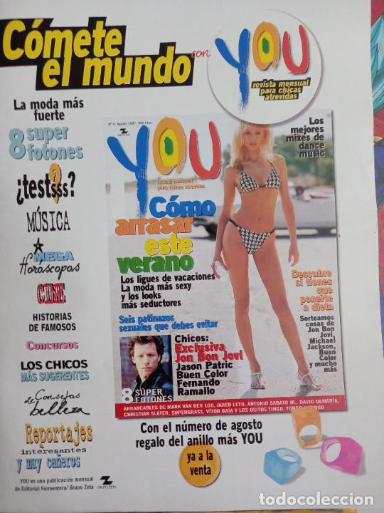 Coleccionismo de revistas y peri&oacute;dicos: anuncio jon bon jovi