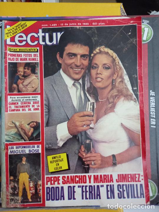 Coleccionismo de Revistas y Peri&oacute;dicos: portada de la boda de maria jimenez y pepe sancho