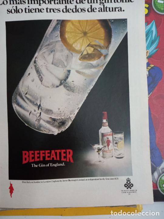 Coleccionismo de revistas y peri&oacute;dicos: BEEFEATER GIN GINEBRA ANUNCIO PUBLICIDAD