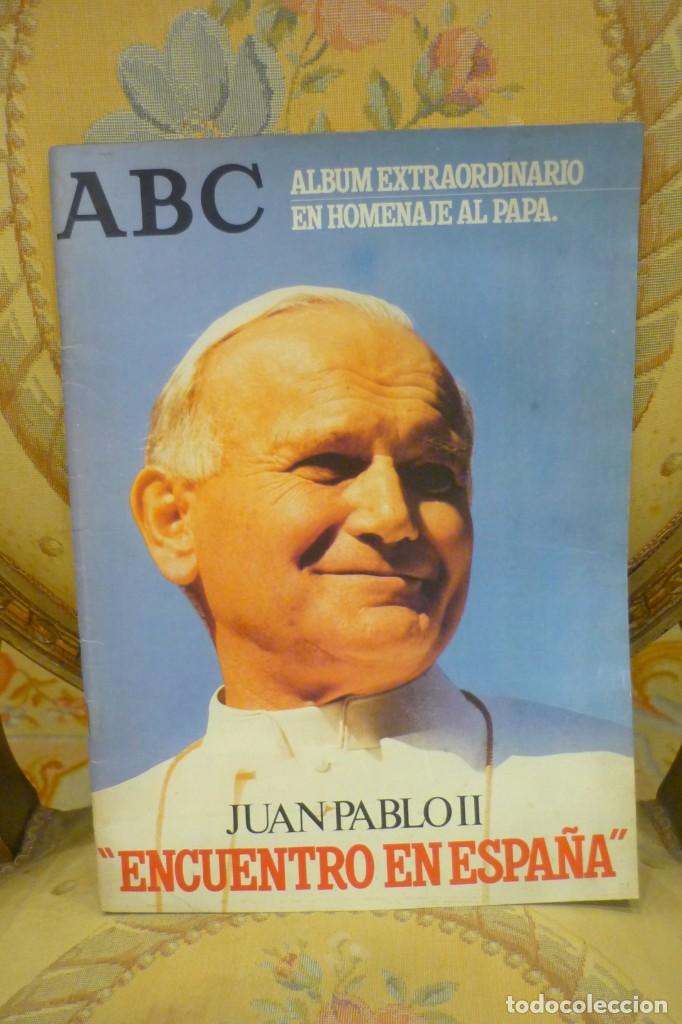 Coleccionismo de Revistas y Peri&oacute;dicos: ABC. &Aacute;LBUM EXTRAORDINARIO EN HOMENAJE AL PAPA.