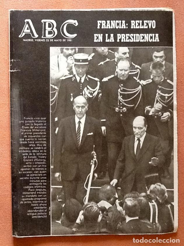 Coleccionismo de Revistas y Peri&oacute;dicos: PERIODICO - ABC 1981 --EL ENVIO ESTA INCLUIDO.