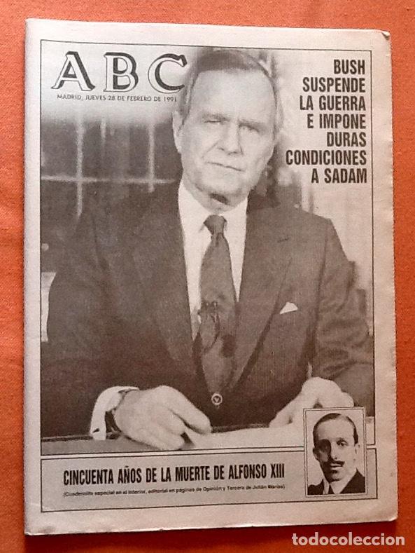 Coleccionismo de Revistas y Peri&oacute;dicos: PERIODICO - ABC 1991. - EL ENVIO ESTA INCLUIDO.