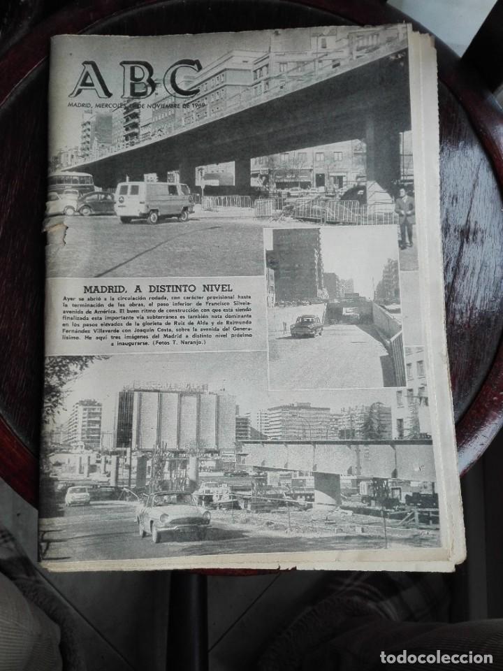 Coleccionismo de Revistas y Peri&oacute;dicos: ABC MADRID mi&eacute;rcoles 19 de noviembre de 1969 Madrid a distinto nivel