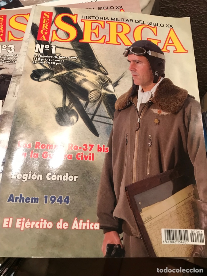 Coleccionismo de revistas y peri&oacute;dicos: Revistas (39) historia militar (SERGA)