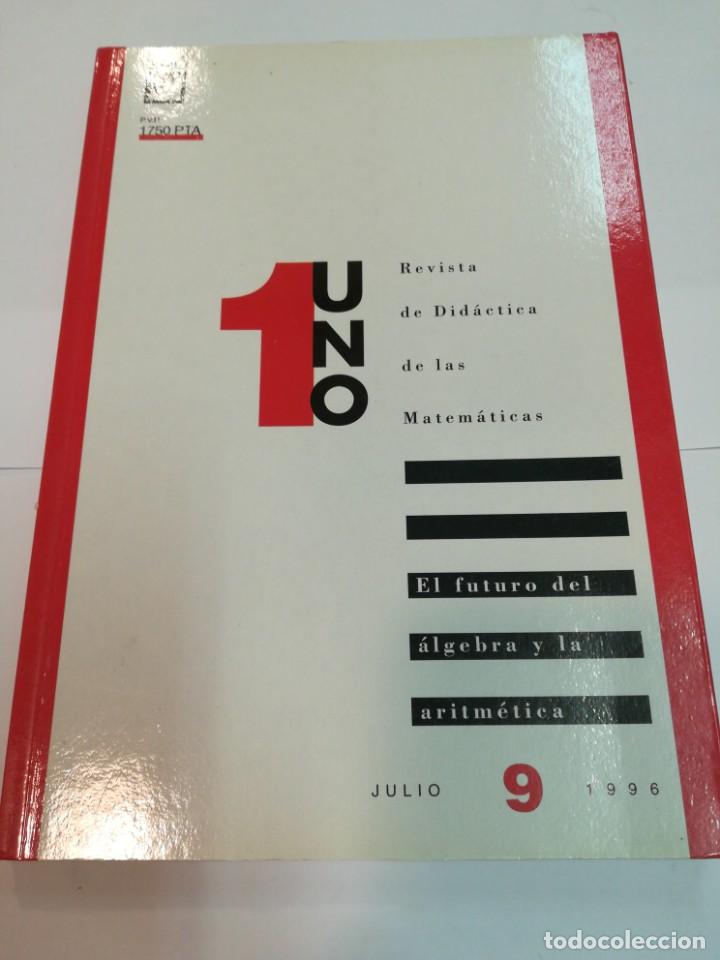 Coleccionismo de revistas y peri&oacute;dicos: Uno. Revista did&aacute;ctica de matem&aacute;ticas. Julio 1996 SA6690