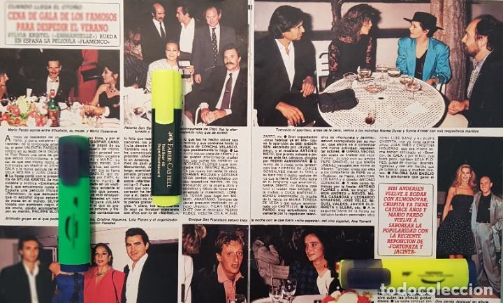 Coleccionismo de Revistas y Peri&oacute;dicos: Reportaje de Lola Flores / Paloma San Basilio / Bibi Andersen 29.09.87