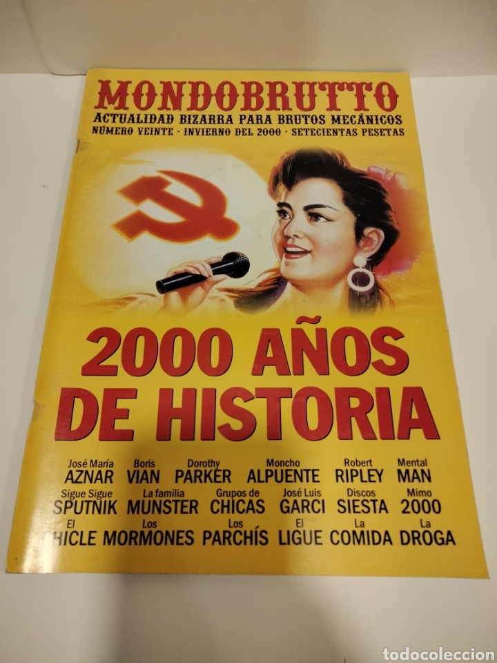 Coleccionismo de Revistas y Peri&oacute;dicos: Mondo Brutto N&uacute;mero 20 2000
