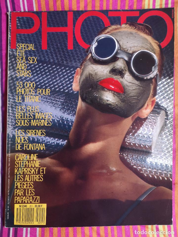 Coleccionismo de revistas y peri&oacute;dicos: REVISTA FRANCIA - PHOTO 251 - 1988 AGOSTO