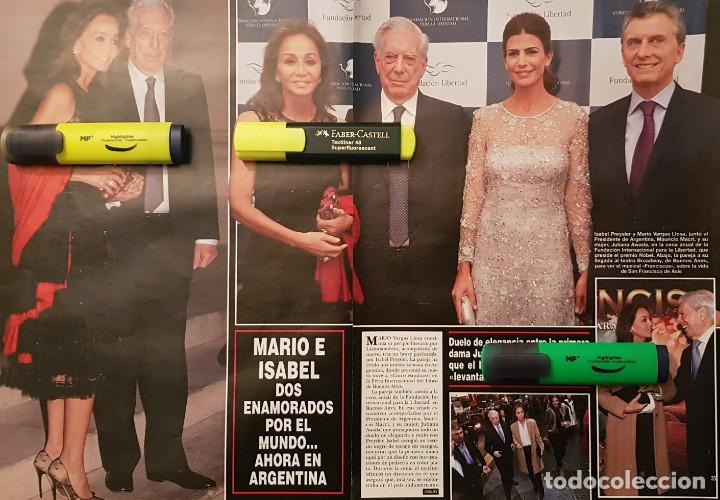 Coleccionismo de Revistas y Peri&oacute;dicos: Reportaje de Isabel Preysler y Mario Vargas Llosa 18.05.2016