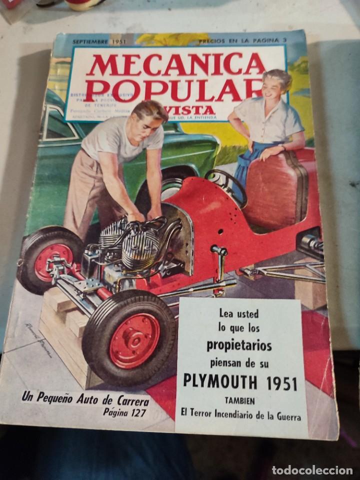Coleccionismo de Revistas y Peri&oacute;dicos: A&ntilde;os 50 MEC&Aacute;NICA POPULAR REVISTA