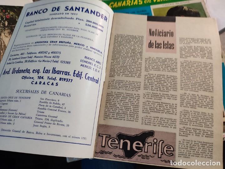Coleccionismo de Revistas y Periódicos: Nº 82 años 60 caras isleñas revista CANARIAS EN VENEZUELA - Foto 3 - 303464513