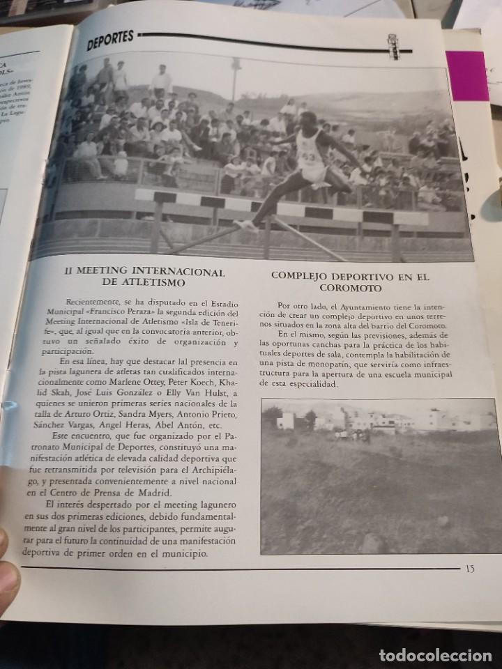 Coleccionismo de Revistas y Periódicos: 2 Boletines revista de informacion municipal la laguna aguere 1989-1990 - Foto 4 - 303465613
