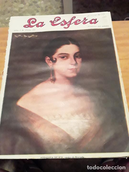 Collectionnisme de Revues et Journaux: REVISTA LA ESFERA.A&Ntilde;O I,15 AGOSTO 1914,NUM.33.