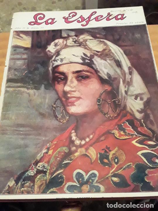 Colecionismo de Revistas e Jornais: REVISTA LA ESFERA.A&Ntilde;O II,8 MAYO 1915,NUM.71.