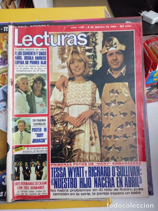 Coleccionismo de Revistas y Peri&oacute;dicos: RICHARD O'SULLIVAN tessa wyatt ursula andress rudy jordache Peter Strauss solo portada
