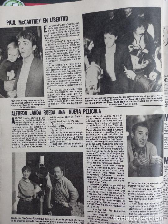 Coleccionismo de Revistas y Peri&oacute;dicos: PAUL MCCARTNEY alfredo landa