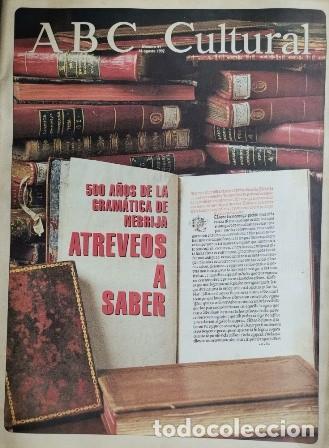 Coleccionismo de Revistas y Peri&oacute;dicos: ABC CULTURAL -14 DE AGOSTO DE 1992 NUMERO 41 - A-PERIODI-0183
