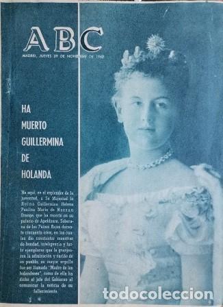 Coleccionismo de Revistas y Peri&oacute;dicos: ABC DOMINGO 29 DE NOVIEMBRE DE 1962 - A-PERIODI-0196