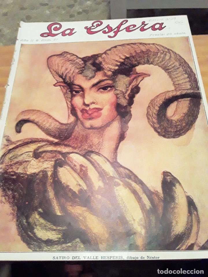 Collezionismo di Riviste e Giornali: REVISTA LA ESFERA.A&Ntilde;O II,30 ENERO 1915,NUM.57..