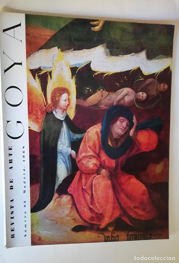 Coleccionismo de revistas y peri&oacute;dicos: GOYA. REVISTA DE ARTE. N&ordm; 83. MARZO - ABRIL. 1968