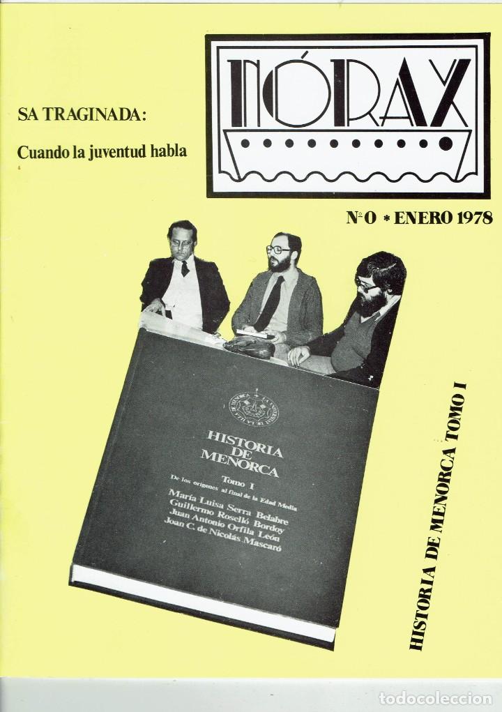Coleccionismo de revistas y peri&oacute;dicos: N&Oacute;RAX. N&ordm; 0. ENERO 1978 (MENORCA 2.8)
