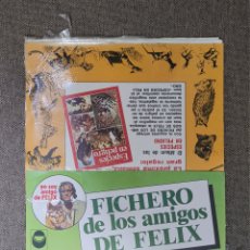 Collezionismo di Riviste e Giornali: FASCÍCULOS 1 Y 116 DE LA COLECCIÓN FICHERO DE LOS AMIGOS DE FELIX. Lote 304472003