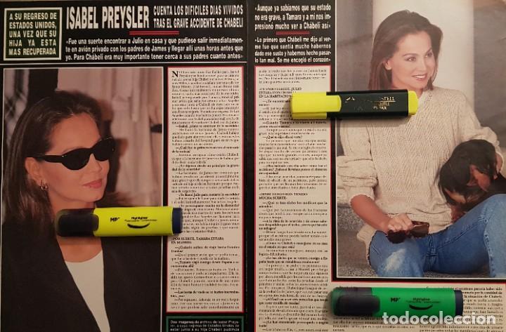 Coleccionismo de Revistas y Peri&oacute;dicos: Reportaje de Isabel Preysler & Pen&eacute;lope Cruz 15.07.99