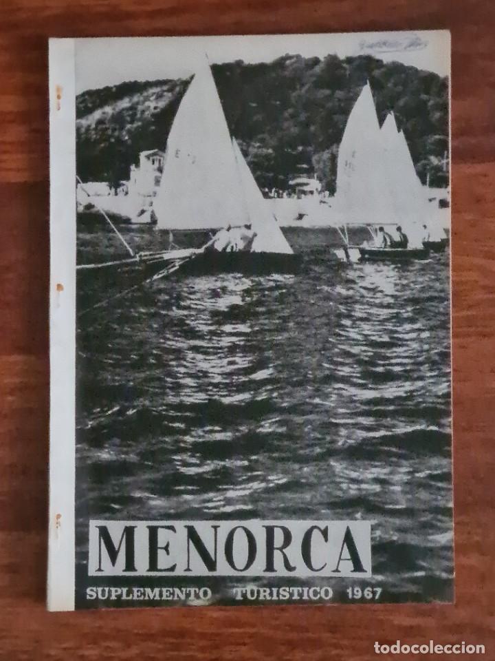 Coleccionismo de revistas y peri&oacute;dicos: MENORCA. SUPLEMENTO TUR&Iacute;STICO. DIARIO MENORCA. 1967. (MENORCA 3.8)