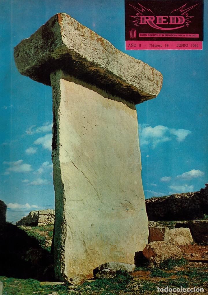 Coleccionismo de revistas y peri&oacute;dicos: RED. N&ordm; 18. DEDICADO A MENORCA. 1964. (MENORCA 3.8)