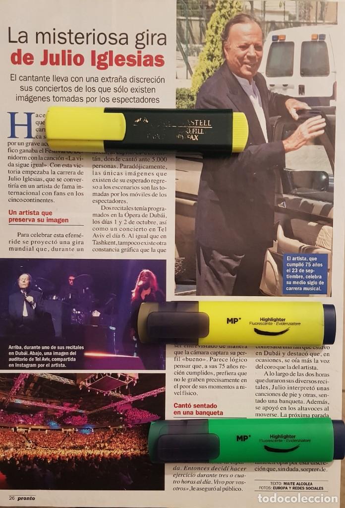 Coleccionismo de Revistas y Peri&oacute;dicos: Reportaje Julio Iglesias 20.10.2018