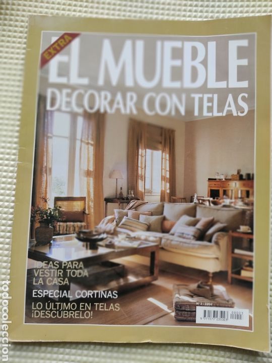 Coleccionismo de revistas y peri&oacute;dicos: Revista El mueble Decorar con telas, n&uacute;mero 3