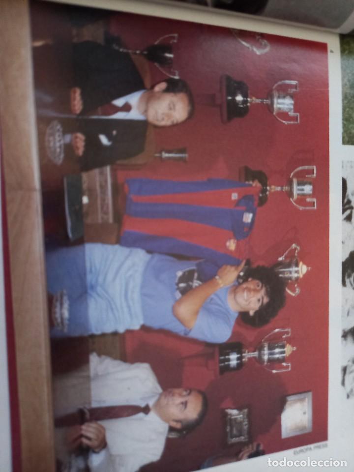 Coleccionismo de Revistas y Peri&oacute;dicos: 1982, MARADONA FICHA POR EL BAR&Ccedil;A. RECORTE TIEMPO 10&ordm; ANIVERSARIO, 1992