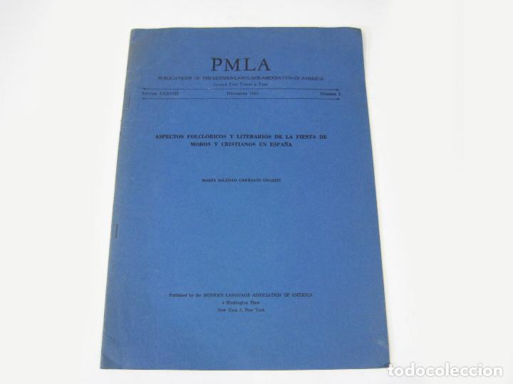 Coleccionismo de Revistas y Peri&oacute;dicos: REVISTA N&ordm; 5. DICIEMBRE DE 1963. Fiesta Moros y Cristianos. PUBLICATIONS OF THE MODERN LANGUAge Asso