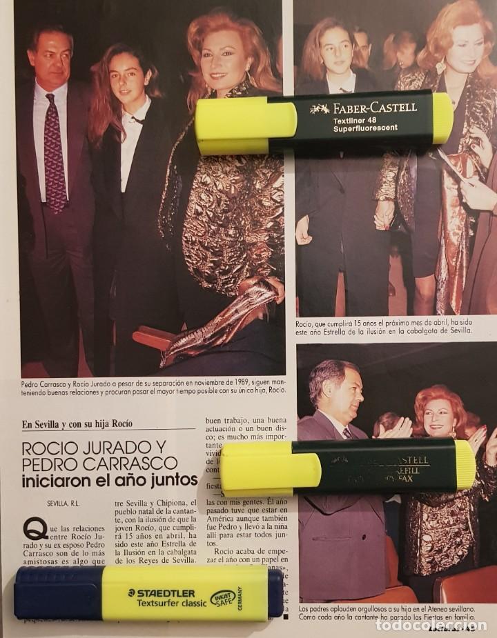 Coleccionismo de Revistas y Peri&oacute;dicos: Reportaje Roc&iacute;o Jurado 17.01.92