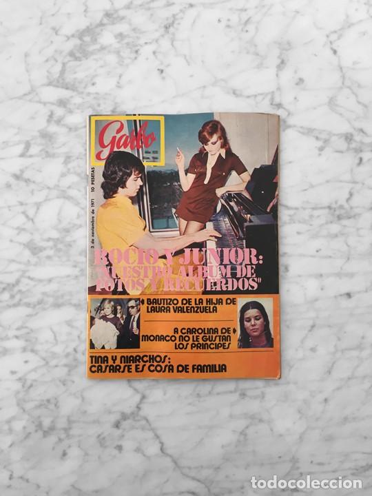 Coleccionismo de Revistas y Peri&oacute;dicos: GARBO - 1971 - CAROLINA, ORANTES, ROCIO DURCAL, JUNIOR, JAIME BLANCH, PAULA GARDOQUI, MARIA KOSTY